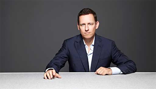 Peter Thiel, medgrundare av PayPal