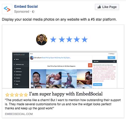 Embed Facebook